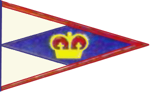 Burgee Royal Victoria Yacht Club - Victoria, Canada