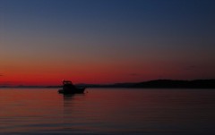 September sunset at Turn Island